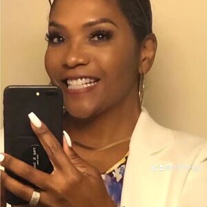 BCBGMaxAzria White Blazer